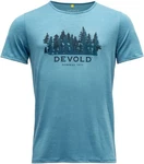 Devold T-Shirt Ornakken Forest Man Tee Hellblau/Blau/Türkis