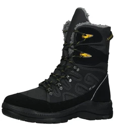 Stiefelette Lederimitat Schnrstiefelette