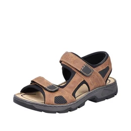 Herren Trekking Sandale 26156-25 braun kombi Sandale