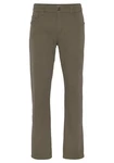Man's World Dehnbund-Hose Stretch Khaki/Dunkelgrün