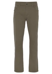 Man's World Dehnbund-Hose Stretch Khaki/Dunkelgrün