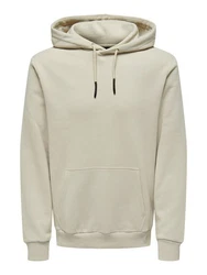 ONLY & SONS Sweatshirt ONSCERES HOODIE SWEAT Khaki/Beige/Braun/Hellgrün