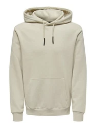 ONLY & SONS Sweatshirt ONSCERES HOODIE SWEAT Khaki/Beige/Braun/Hellgrün