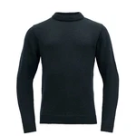 Devold Wollpullover Arktis Wool Sweater Dunkelblau/Schwarz