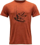 Devold T-Shirt Straumane Man Tee Rot/Orange
