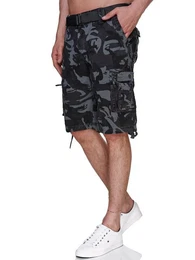 Cargoshorts RSH01 (Bermuda Sommer Camouflage Shorts mit Grtel) Viele Taschen