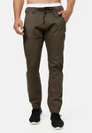 Indicode Chinohose Bruno Khaki/Dunkelgrün