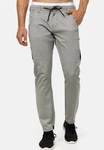 Indicode Chinohose Bruno Grau/Hellgrau/Khaki