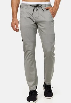 Indicode Chinohose Bruno Grau/Hellgrau/Khaki Indicode Chinohose Bruno Grau/Hellgrau/Khaki
