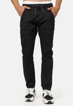 Indicode Chinohose Bruno Schwarz/Dunkelgrau/Khaki
