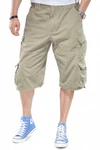 Jet Lag Cargoshorts 007 B Short Khaki/Dunkelgrün