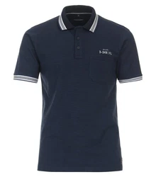 CASAMODA Polo-Shirt Blau/Dunkelblau