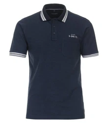 CASAMODA Polo-Shirt Blau/Dunkelblau