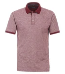 CASAMODA Poloshirt Kurzarm Rot/Bordeaux/Dunkelrot/Lila