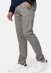 Indicode Chinohose Cherry Kirschrot