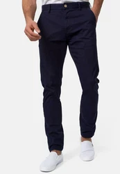 Indicode Chinohose Cherry Kirsch
