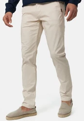 Indicode Chinohose Cherry Kirschrot