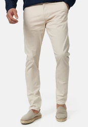 Indicode Chinohose Cherry Kirschrot