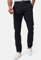 Indicode Chinohose Cherry Kirsch