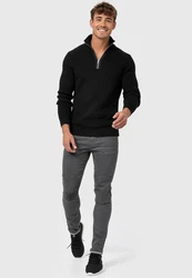 Indicode Strickpullover Mayer Schwarz