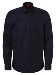 Finshley & Harding Businesshemd Dunkelblau/Hellblau