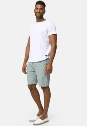 Indicode Chinoshorts Apostolis Grün/Türkis