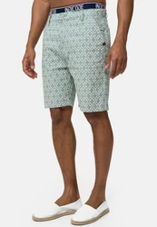 Indicode Chinoshorts Apostolis Grün/Türkis