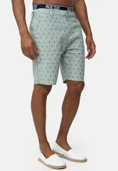 Indicode Chinoshorts Apostolis Grün/Türkis