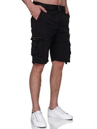 Cargoshorts RSH02 (Bermuda Sommer Kurze Shorts mit Grtel) Viele Taschen
