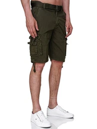Cargoshorts RSH02 (Bermuda Sommer Kurze Shorts mit Grtel) Viele Taschen