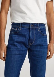Pepe Jeans Regular-fit Jeans Stanley Dunkelblau/Blau/Hellblau