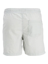 Chinoshorts Chino Shorts Kurze Bermuda Krepp Hose JPSTJEFF 5453 in Hellgrau