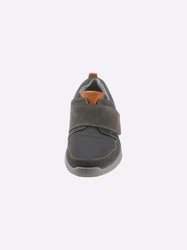Jomos Klettschuh Hausschuh Dunkelgrau/Grau/Dunkelgrün/Khaki