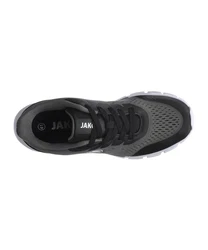 Jako Freizeitschuh Base Mesh Sneaker Schwarz/Dunkelgrau/Grau/Rot