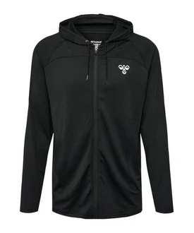 hummel Sweatshirt hmlGG12 Hoody F2162 Schwarz/Dunkelgrau/Weiß/Grau