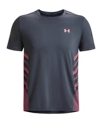 Under Armour T-Shirt Iso-Chill Heat Rot/Dunkelblau