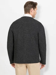 Witt Strickjacke Dunkelgrau/Grau/Schwarz