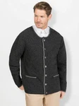 Witt Strickjacke Dunkelgrau/Grau/Schwarz