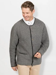 Witt Strickjacke Grau/Dunkelgrau/Hellgrau