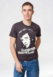 LOGOSHIRT T-Shirt Columbo Grau/Dunkelgrau/Dunkelrot/Gelb/Beige