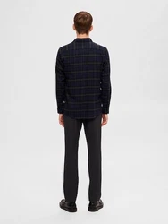 SELECTED HOMME Hemd SLHOwen Owen navy/grn/schwarz