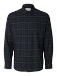 SELECTED HOMME Hemd SLHOwen Owen navy/grn/schwarz
