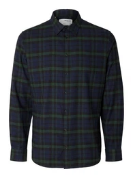 Langarmhemd SLHSLIMOWEN-FLANNEL SHIRT LS NOOS
