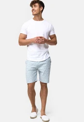 Indicode Chinoshorts Apostolis Blau/Hellblau