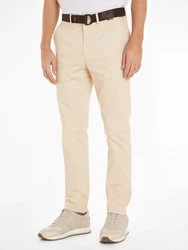 Calvin Klein Stoffhose mit Grtel Khaki/Beige