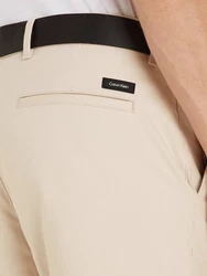 Calvin Klein Stoffhose mit Grtel Khaki/Beige