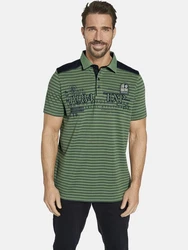 Jan Vanderstorm Poloshirt KUIBERT Dunkelgrün/Grün