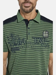 Jan Vanderstorm Poloshirt KUIBERT Dunkelgrün/Grün