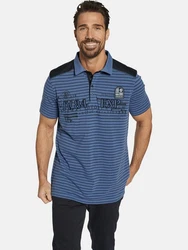 Jan Vanderstorm Poloshirt KUIBERT Blau/Dunkelblau