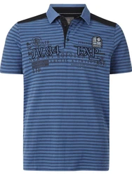 Jan Vanderstorm Poloshirt KUIBERT Blau/Dunkelblau